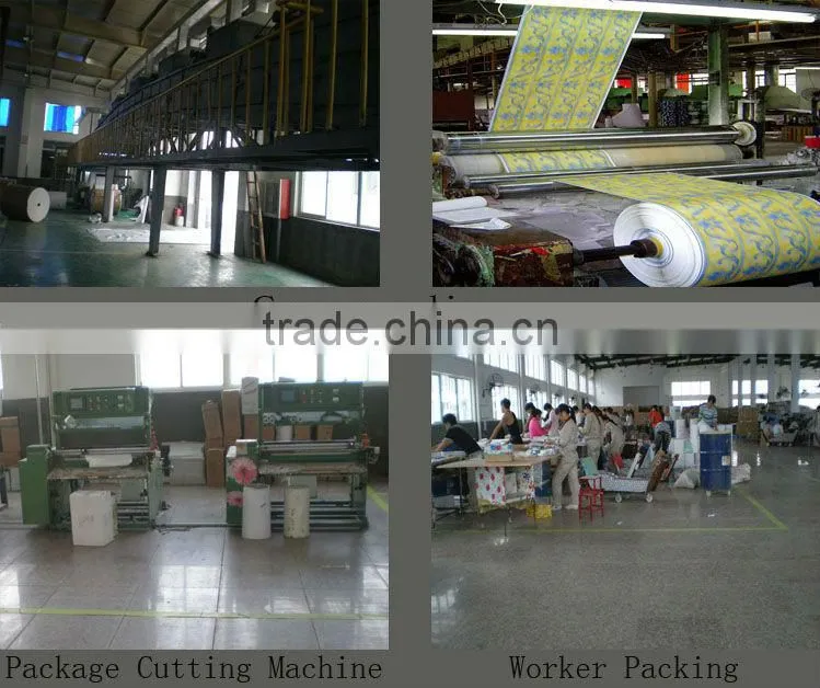 Printed design self adhesive PVC plastic Decorative Films P1104-1
