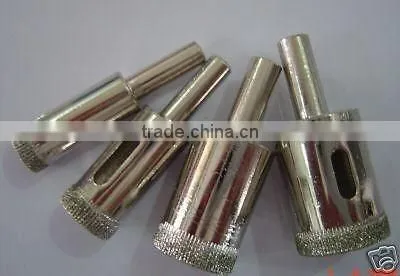 electroplated diamond dust hole saw diamond core bits glass tile marble drill bit