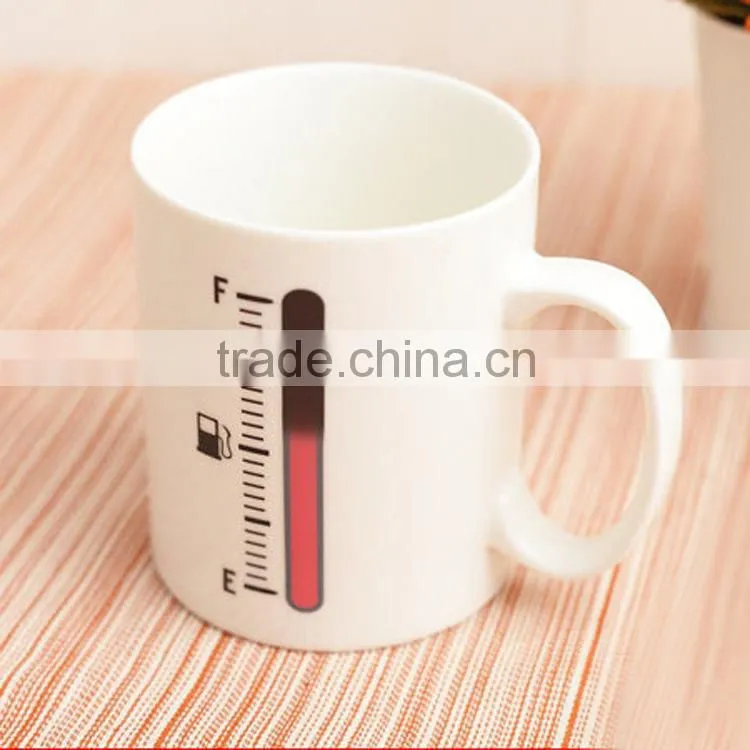 high quality custom heat sensitive color changing cup for sublimation,wholesale best selling hot water color changing mug