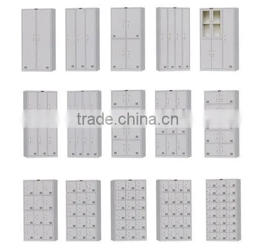 Metal hospital furniture school iron locker storage-drawers
