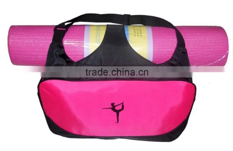 fashion yoga tote bag and mat and travel bag