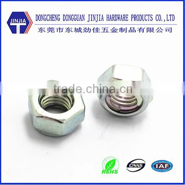 hex nylon locking nut