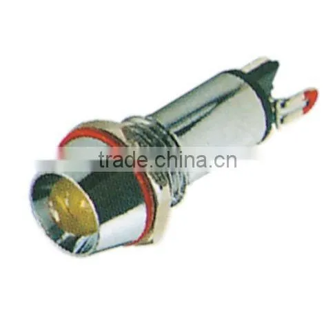 CNGAD 10mm copper LED signal lamp(led signal tower light,indicator lamp)(GD16C-10)