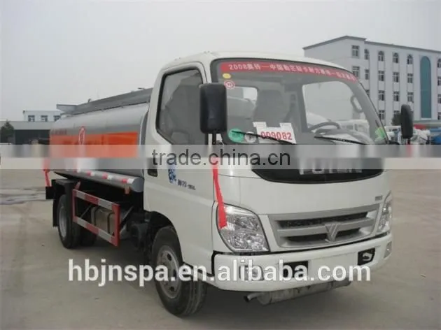hot selling china foton oil tanker truck ,small oil delivery truck for sale