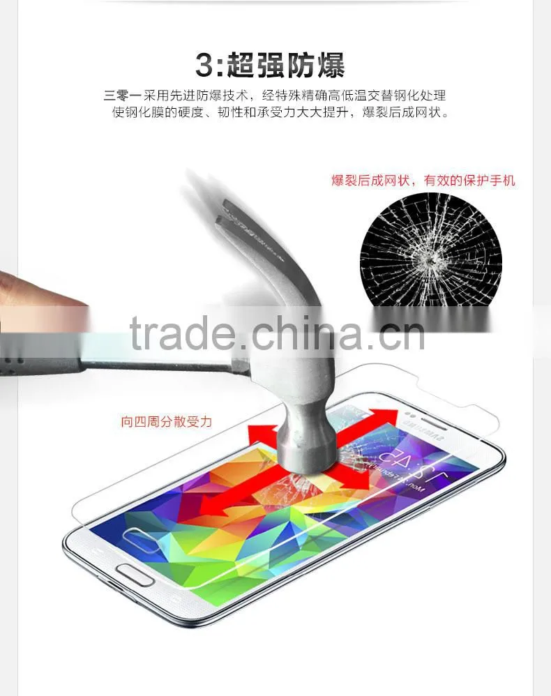 Best Price Tempered Glass Screen Protector For Sumsung Galaxy S5 Screen Protector