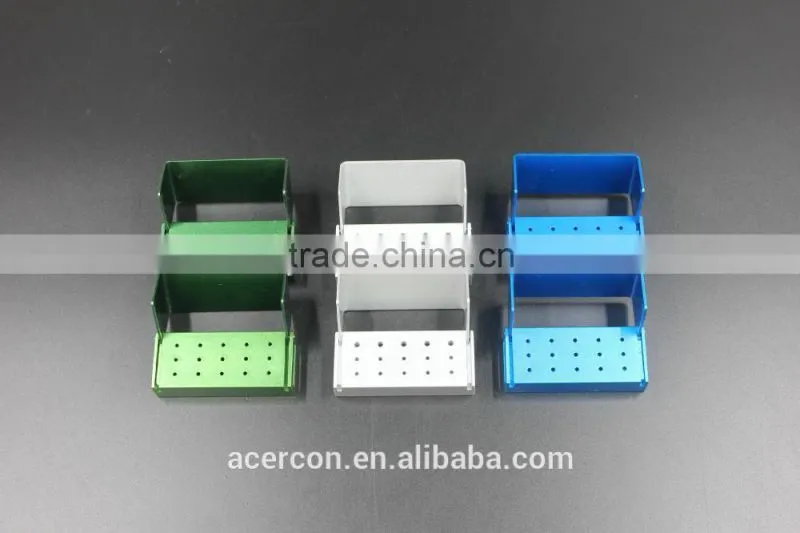 Hot Sale 15 holes Aluminium Dental Bur Holder