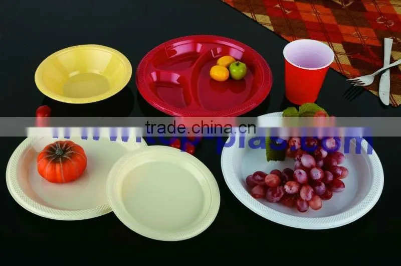 Large Rectangular Plastic Food Plate
