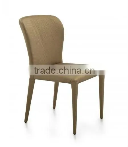 Modern fabric cushion dining chair