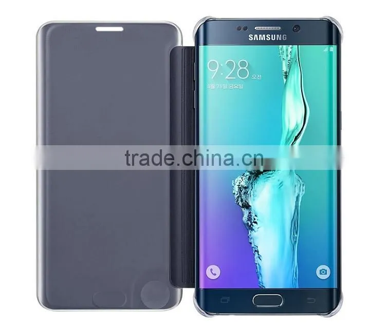 Full HD Front Smart Flip Phone Cover Transparent Phone Case For Samsung