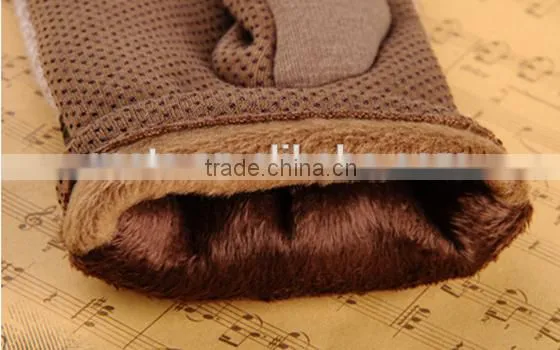 Anti-slip With Velvet Gloves Finger Touch Screen Gloves For Warm Hand