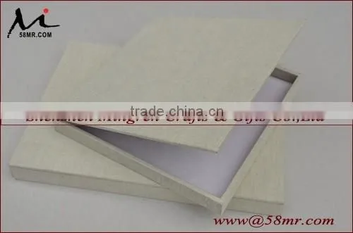 Ribbon Fabric Linen Photo Album Storage Gift Box