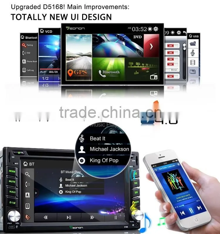 EONON D5168Z 6.2" HD Screen Special Car DVD/GPS Player