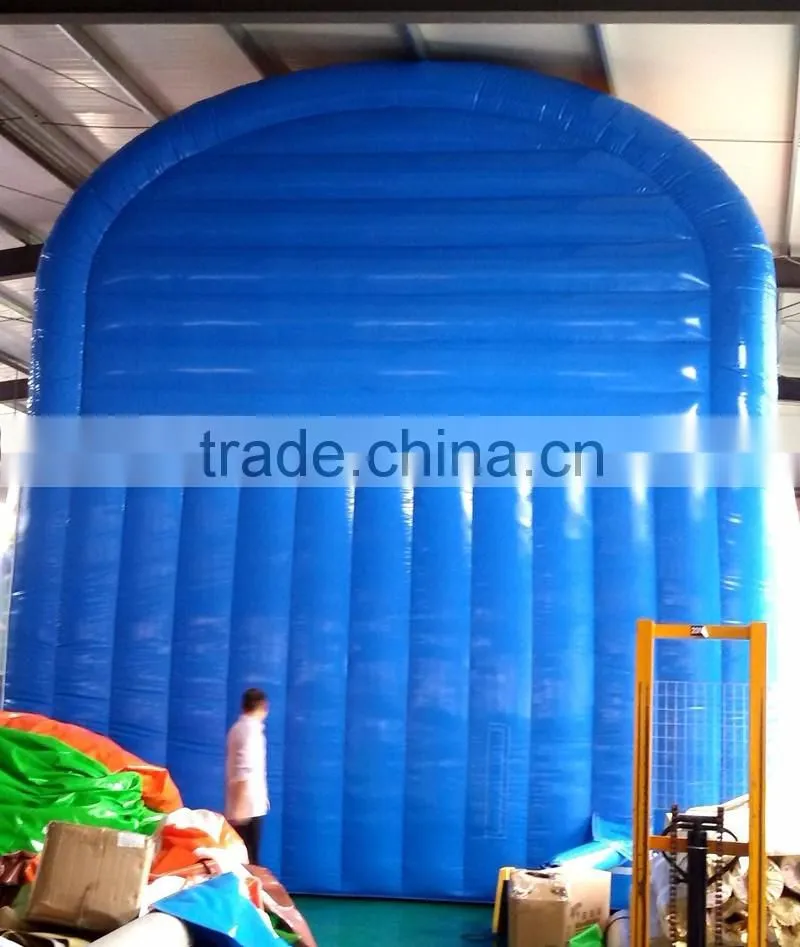 inflatable rainbow slide /giant inflatable water slide for adult