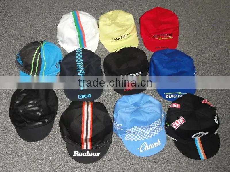 High quality cycling cap custom