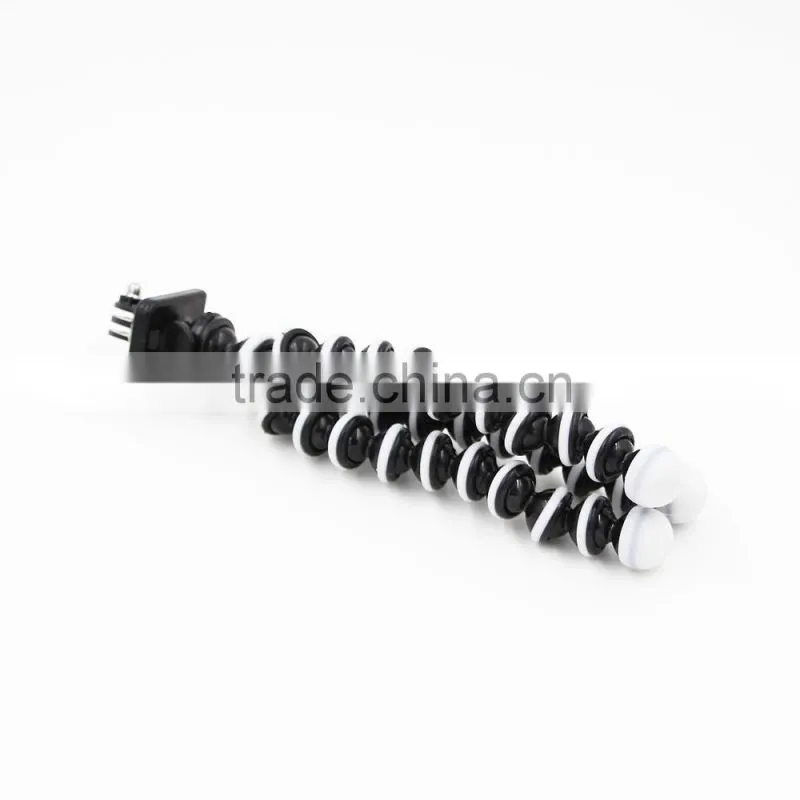 New Bendable Tripod Stand with Adapter for Go Pro cameras and SJ4000 and SJ5000