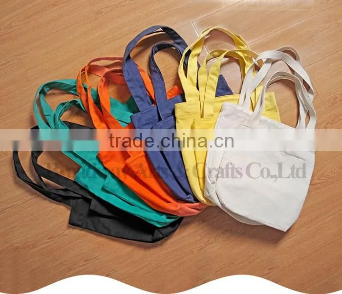 Reusable cotton shopping bags blank cotton tote bag