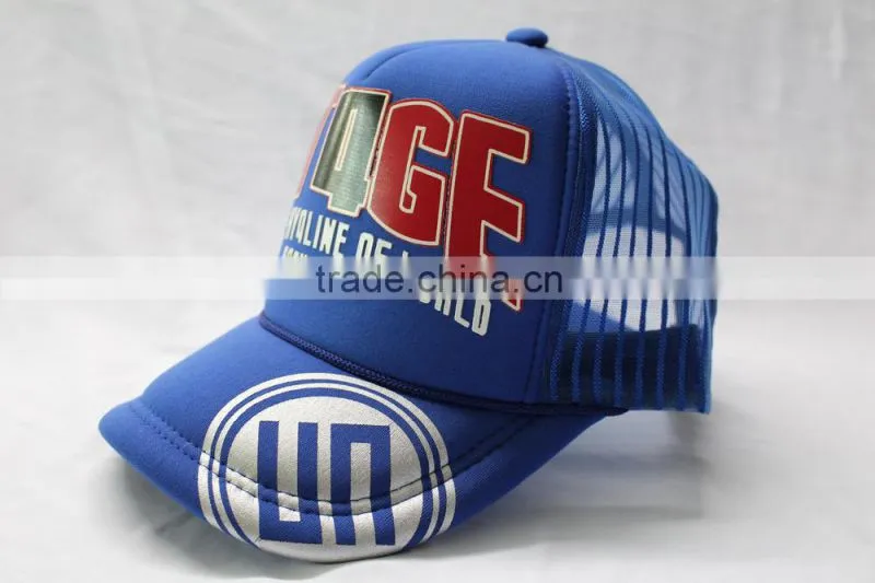 High quality vans trucker cap and hat with good printing