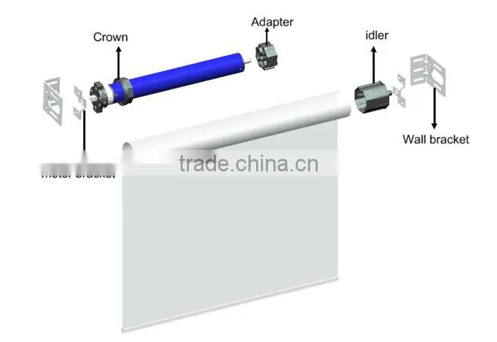 Electric roller blind motor