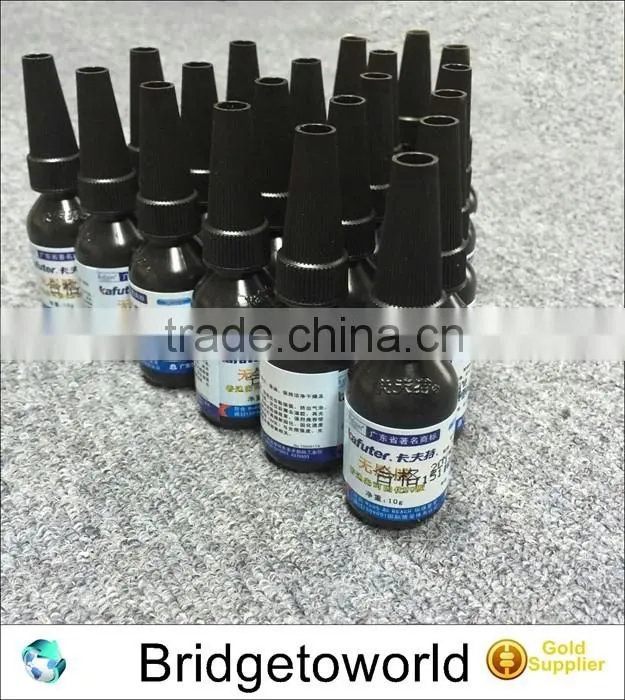 Strong transparent LCD UV liquid curing glue adhesive glass metal strength bonding for mobile phones