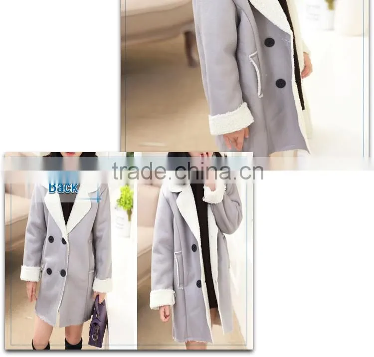 high quality baby girl faux fur winter coats