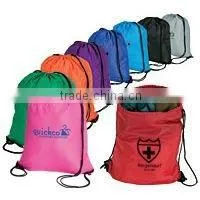 polyester backpack drawstring bag