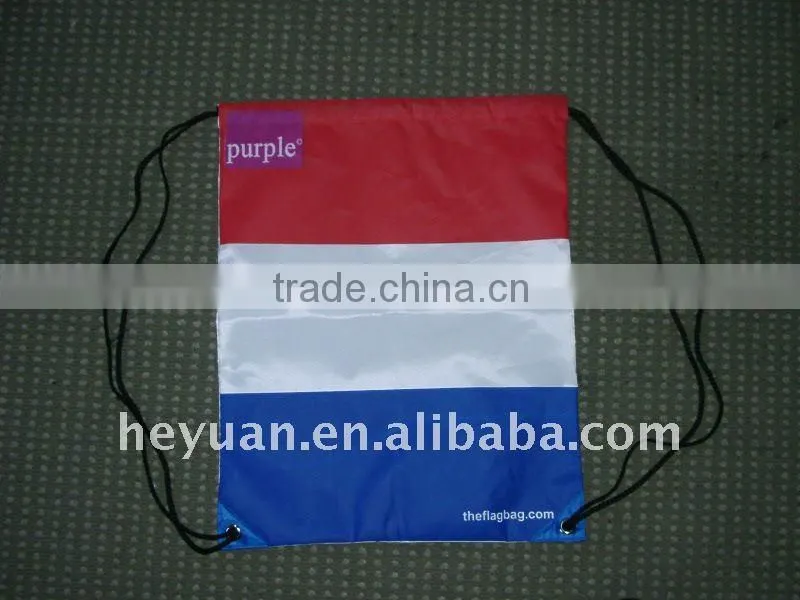 colourfiul polyester back bag
