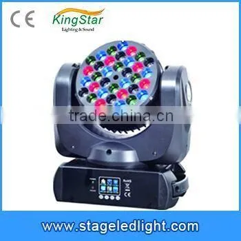 Made In China Cheap price 36x3w RGBW 4 IN 1 LED Moving Head Washer Stage Lighting Fixture for Club,Show,
