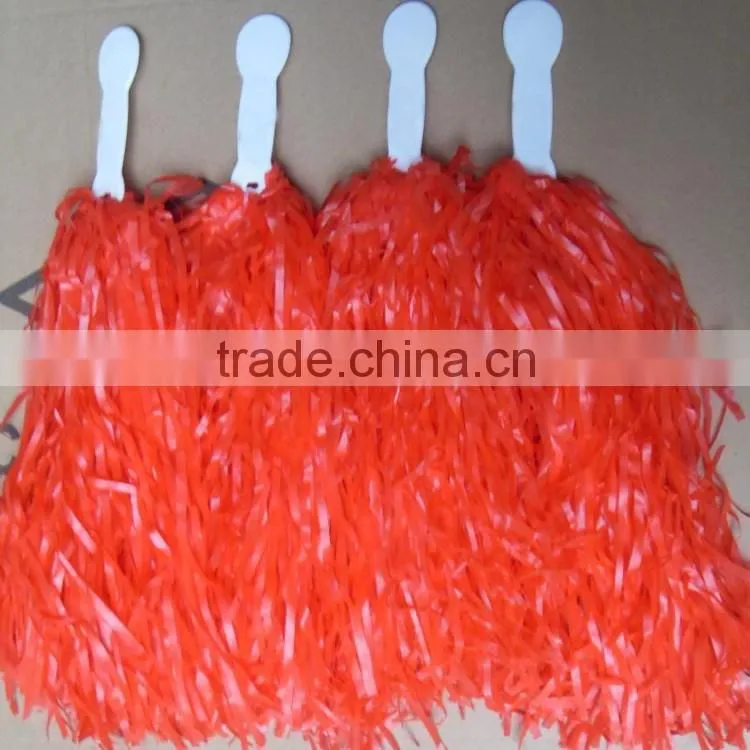 Plastic Pom Poms With Custom Made Logo