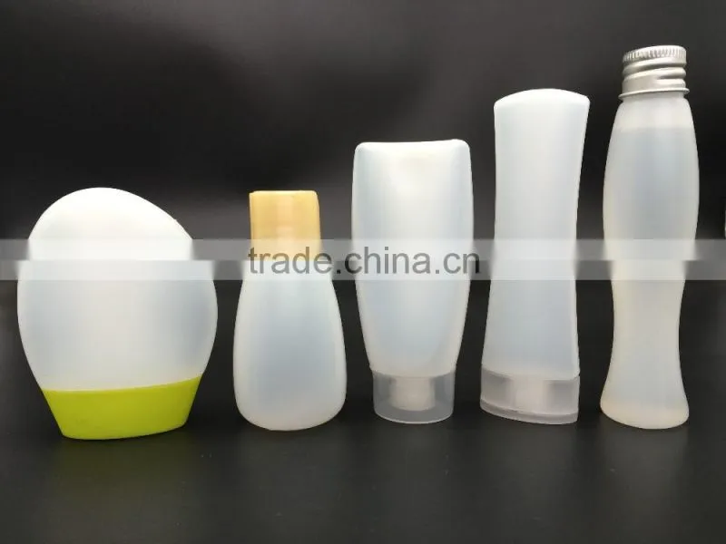 High quality pe bottle for hotel shampoo shower gel conditioner body lotion/20ml-50ml empty tubes and bottles