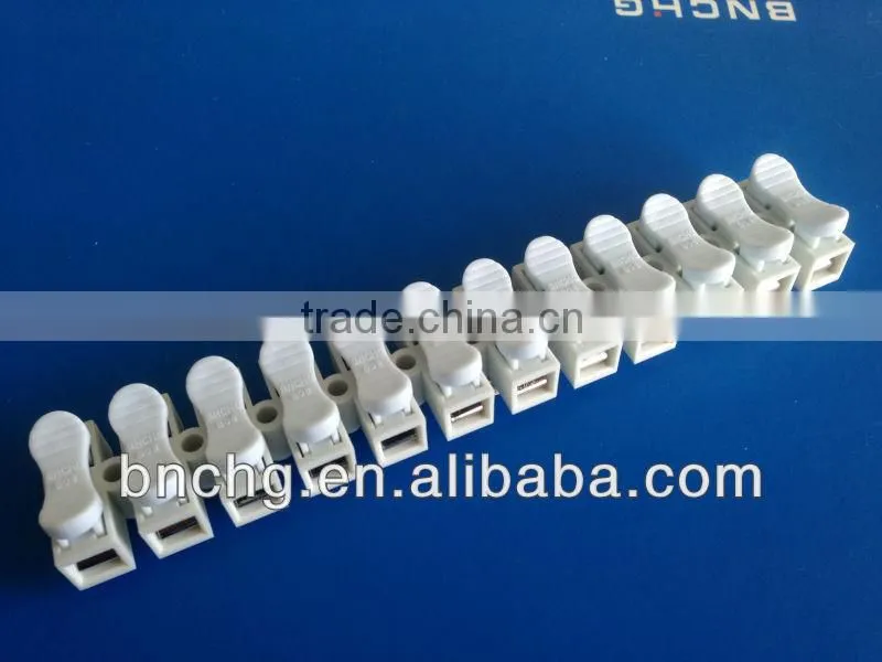 Cheap Press Type Spring connectors for LED Lights 0.5~1.5mm2