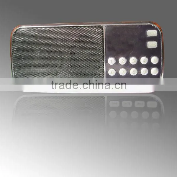 L-088 portable music radio speaker,2014 hot seller