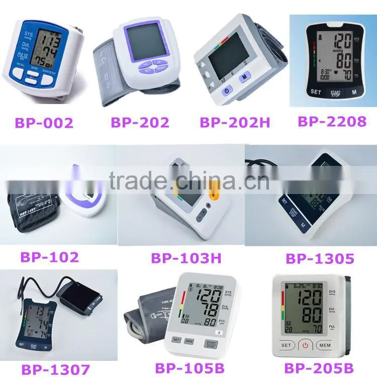 Best quality home care mini digital arm blood pressure monitor