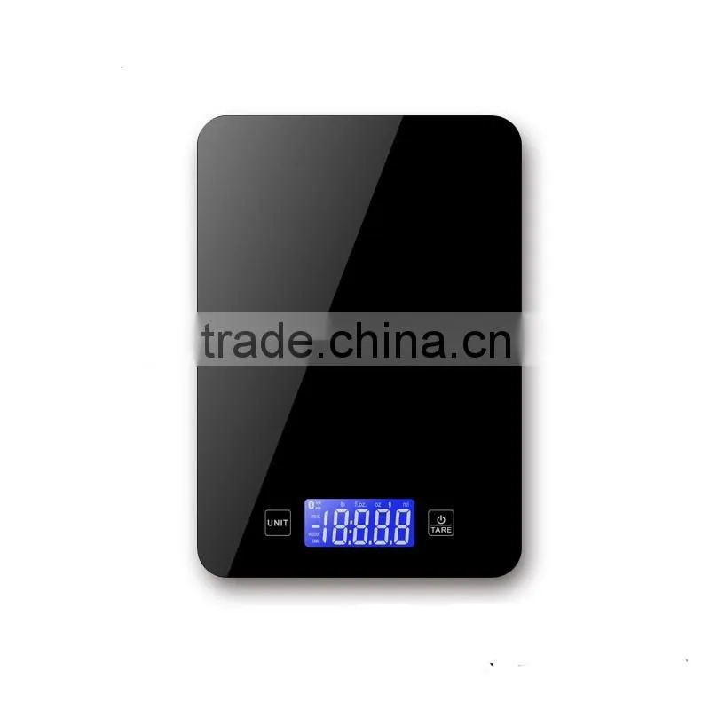 2016 Most popular bluetooth weighing kichen scale