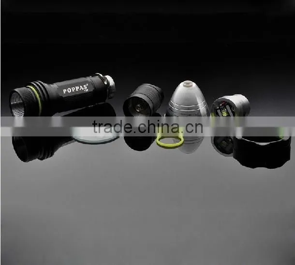 F18 xm-l t6 led rechargeable camping Police torch flashlight