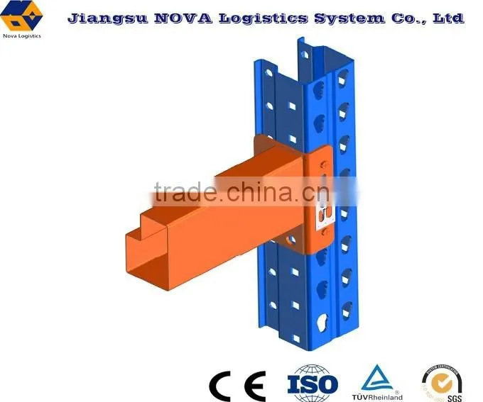 Warehouse steel American teardrop pallet rack system for hot sale