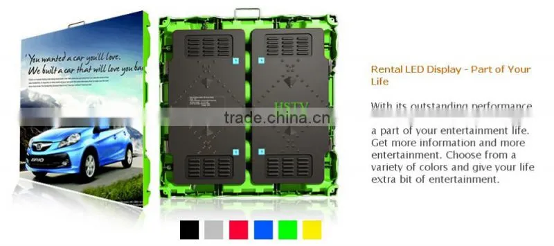 Indoor/Outdoor 960mmx960mm Rental Led screen