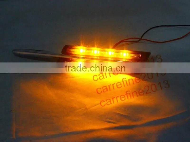 LED turn signal side light led side marker lamp for BMW E60 E61 E39 E46 E81 E82 E87 smoked Amber car accessories