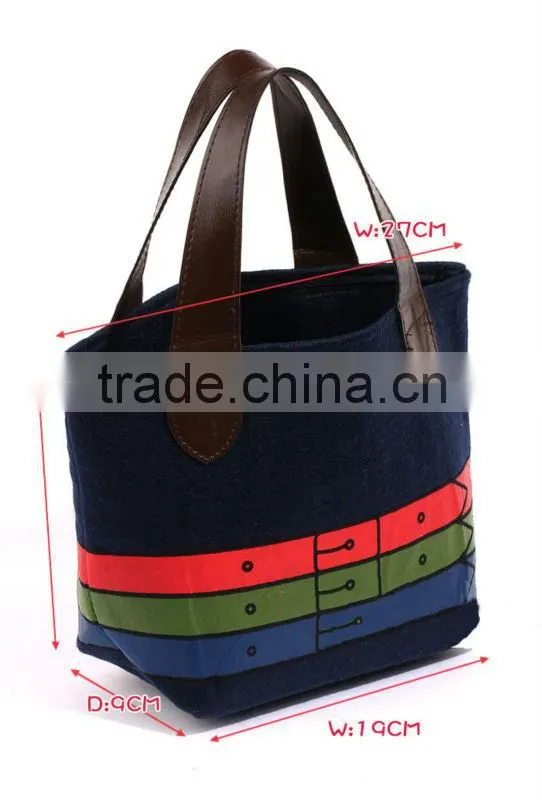Fashion Seamed Tote Bags for storing personal things