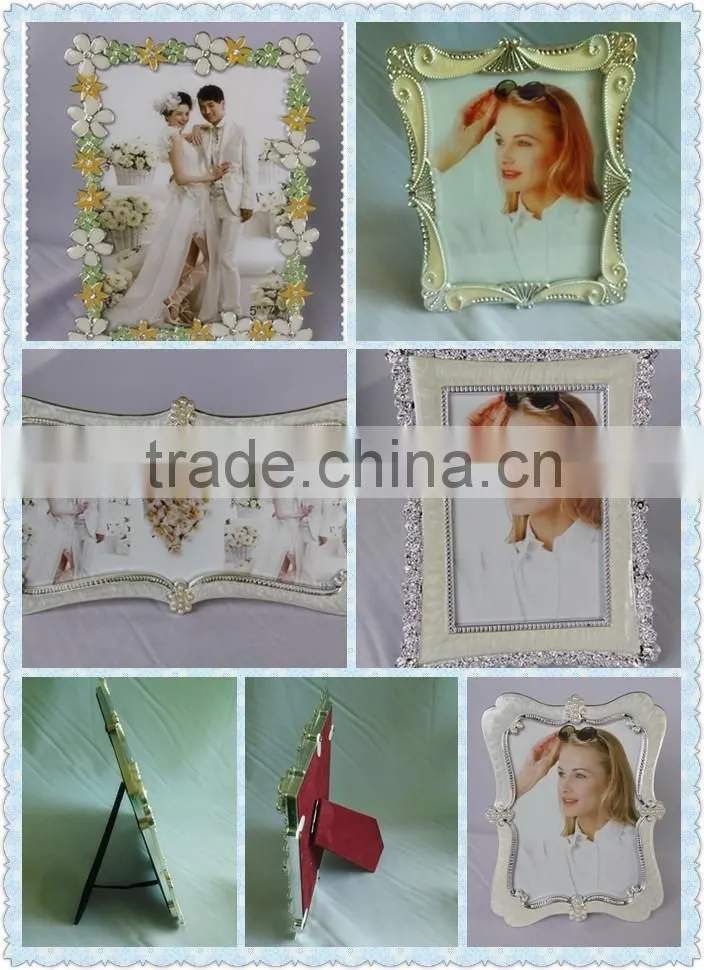 4"*6" flower carving wedding favor photo frame