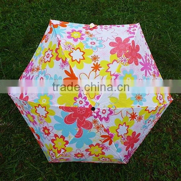 cheap promotion heat transfer Folding Umbrella