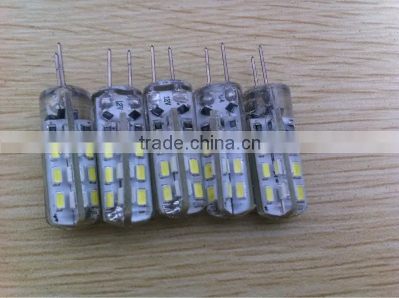 G4 1.5W silicon encased LEDs 12V AC/DC