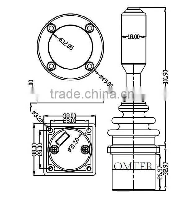 hall Joystick Controller