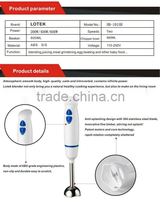 fruit hand blender