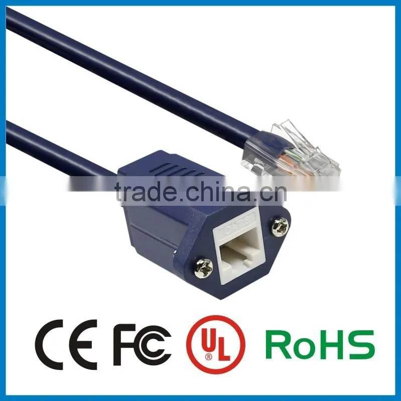 China Cables RJ45 Male to Female Ethernet LAN Network extension Cable