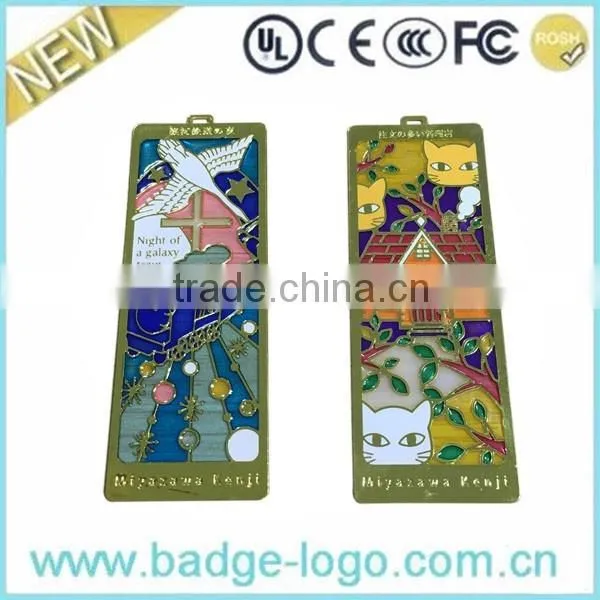 Japanese Anime Cats Novelty Metal Bookmarks