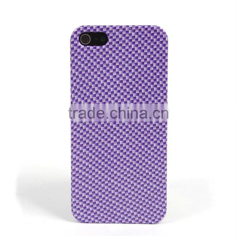phone case for apple iphone5 Carbon Fiber patterns