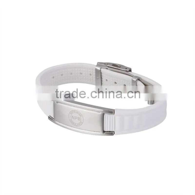 P036 Noproblem tourmaline germanium smart friendship power adjustable infinity bracelet
