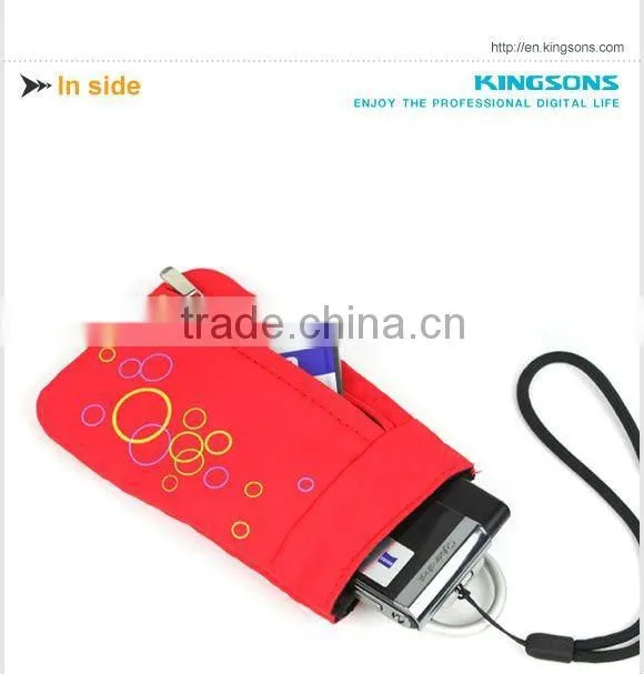 2013 Trend New Design Kingsons Camera Bag Mobile Phone bag K8215 Cheapest