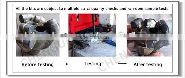 PDC drag bits For medium and hard formation