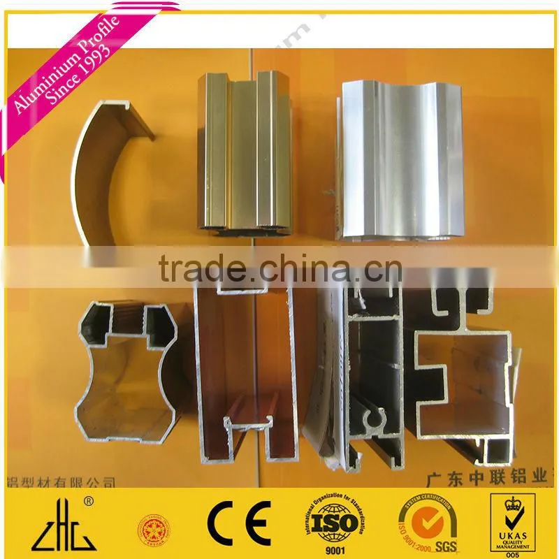 new design extrude aluminum profile with cnc machining direct manufacture by china aluminum factory